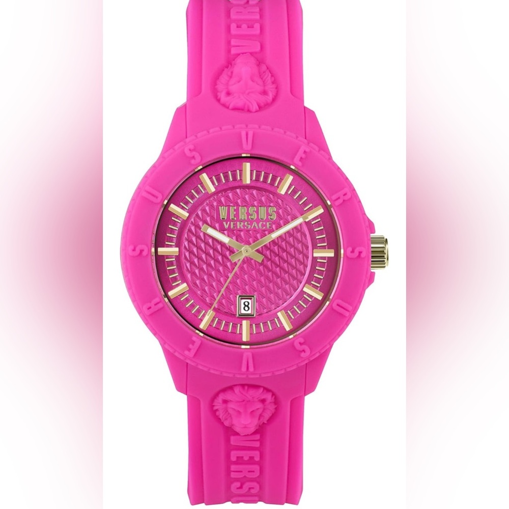 New Versus Versace Mens Tokyo. Sporty Fashion Watch with Date Function
